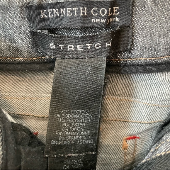 Kenneth Cole New York jeans Sz 4 - Picture 9 of 10